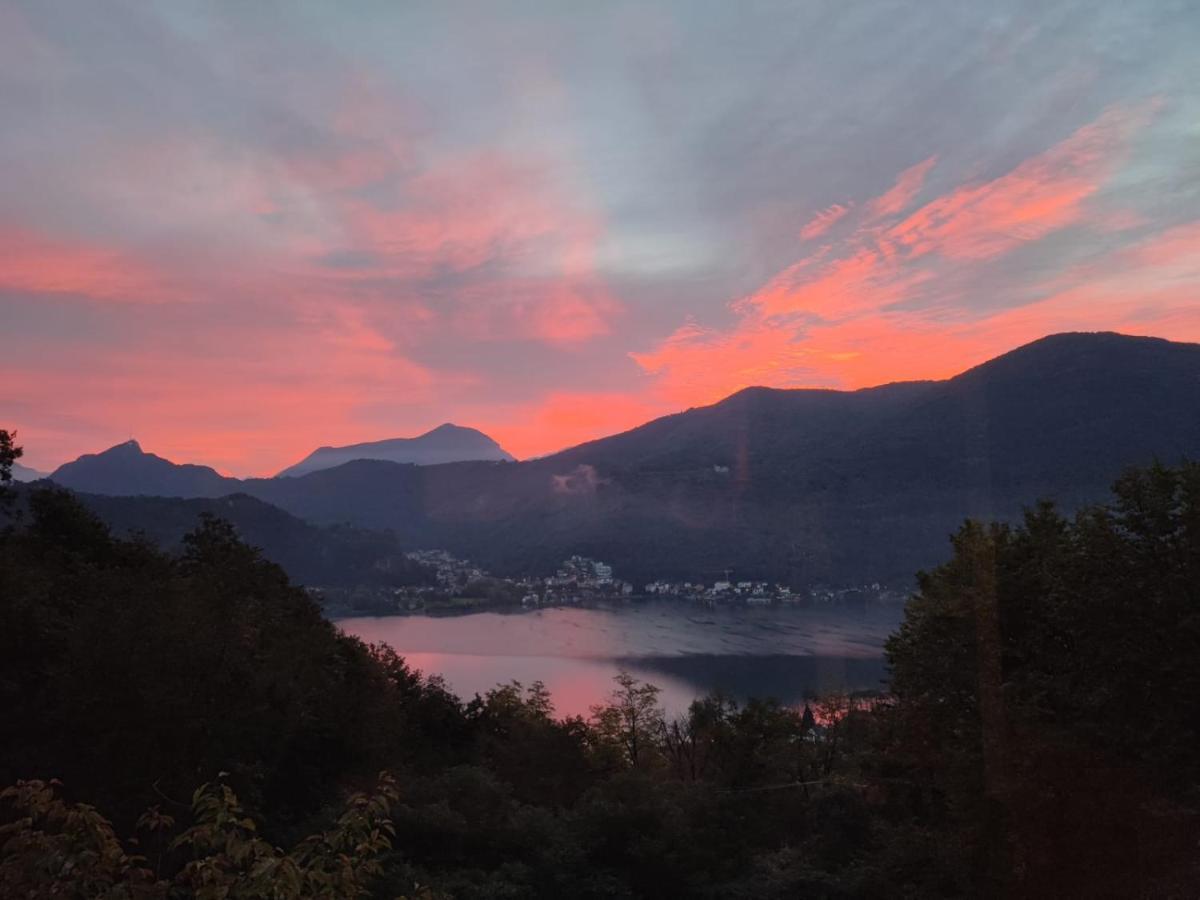 La Finestra Sul Lago Brusimpiano Екстериор снимка