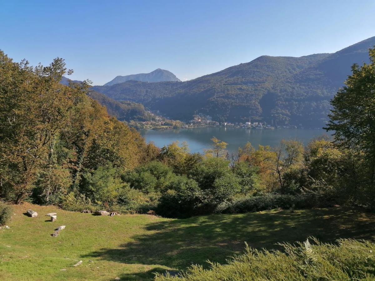 La Finestra Sul Lago Brusimpiano Екстериор снимка