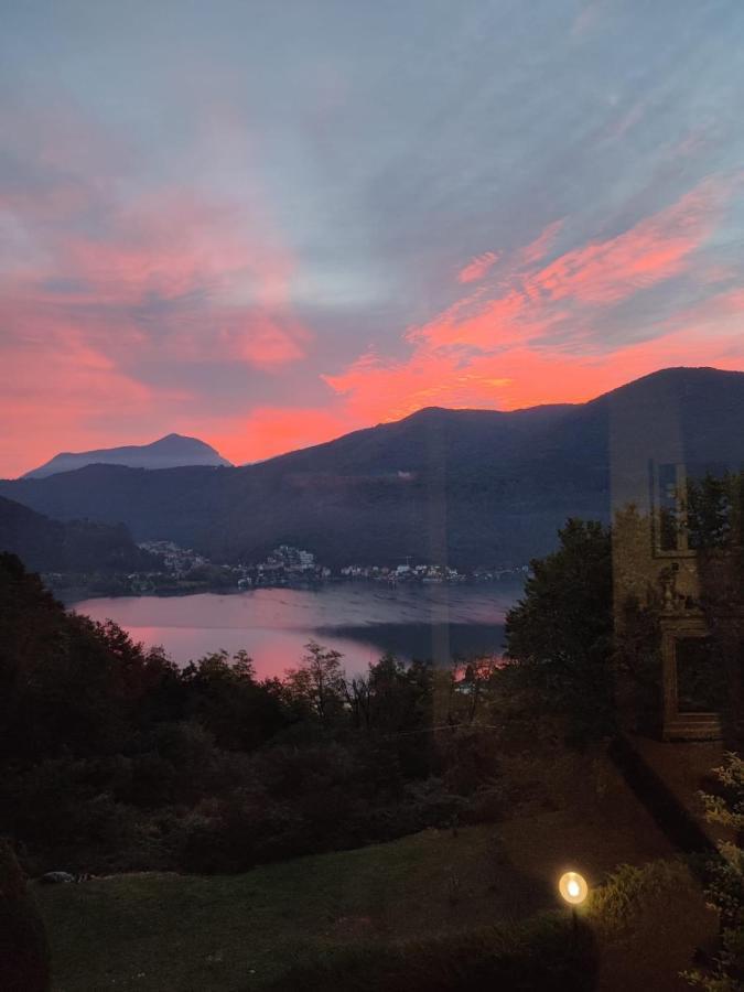 La Finestra Sul Lago Brusimpiano Екстериор снимка